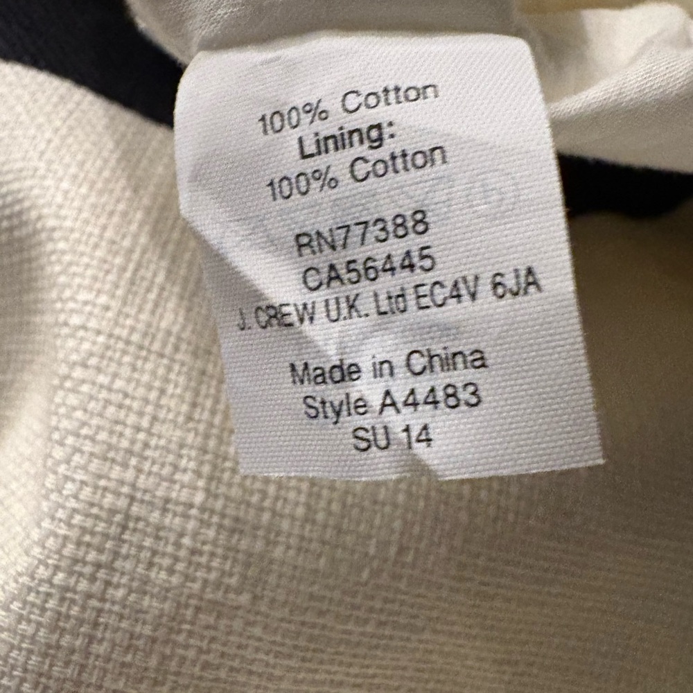 J. Crew Big Dot Black and White Dress - Picture 8 of 8